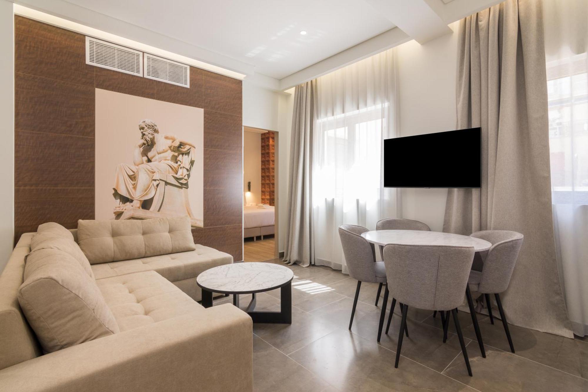 Socrates Fully Equipped Apartments With Unique Design Athena Bagian luar foto